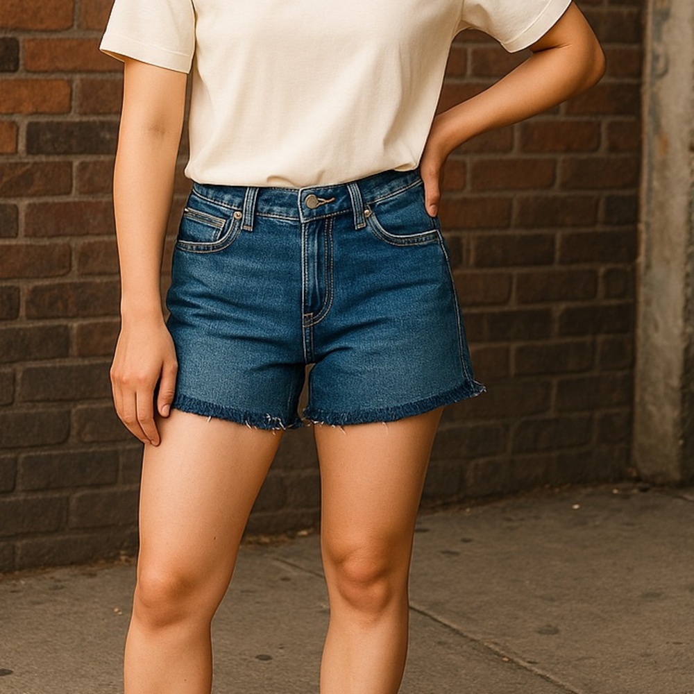 Denim Cutoff Shorts size large